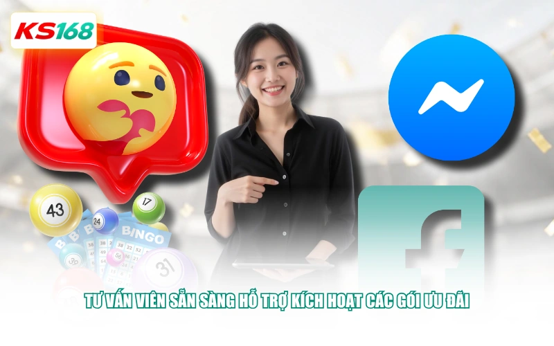 Tư vấn viên sẵn sàng hỗ trợ kích hoạt các gói ưu đãi